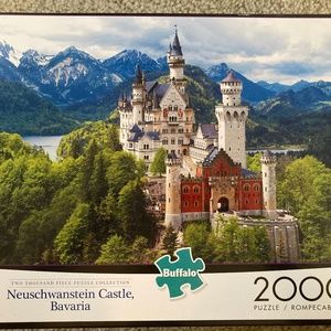 Buffalo Games Neuschwanstein Castle Bavaria 2000 piece puzzle